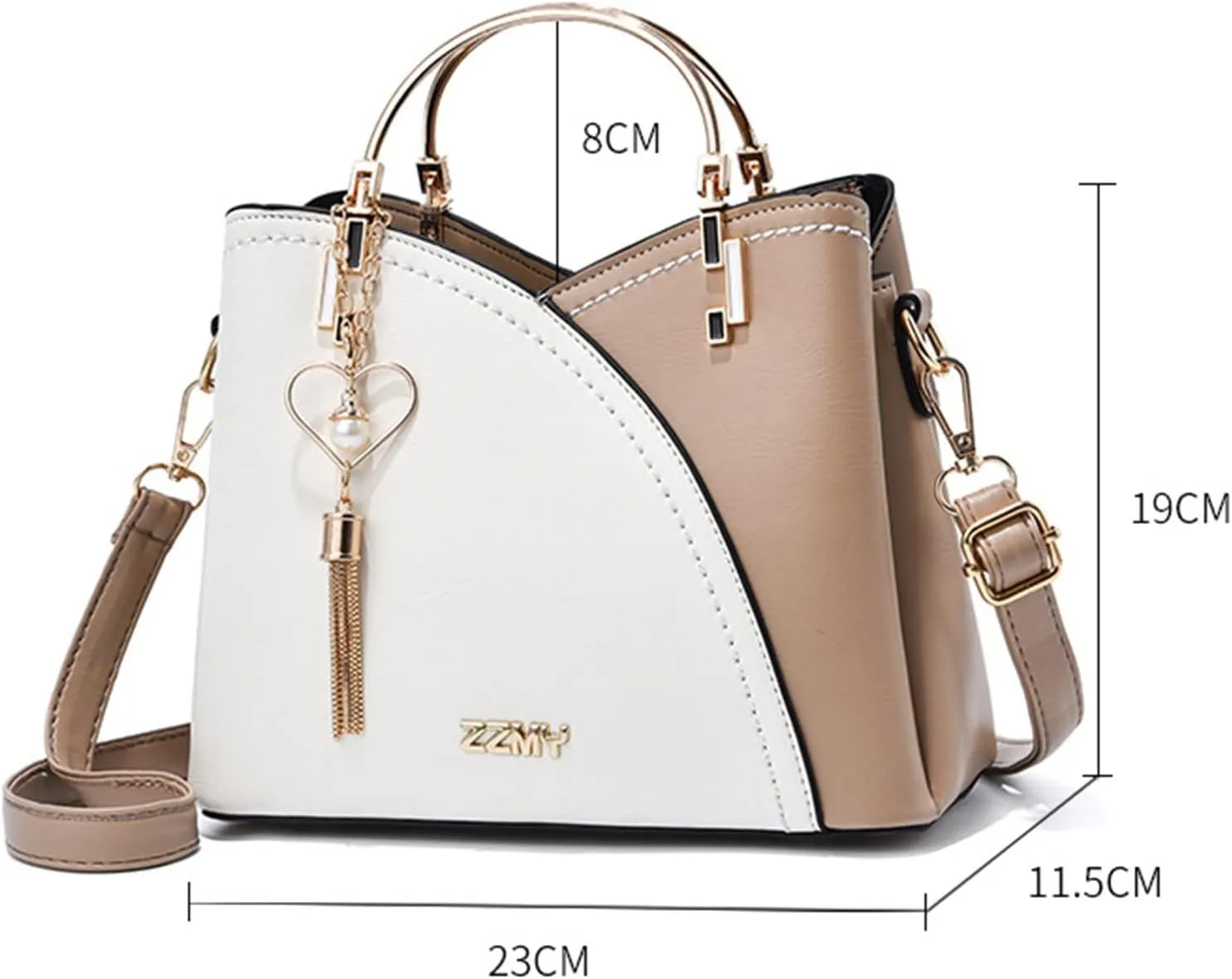 Spring And Summer Trendy Bags Ladies Handbags Shoulder Messenger Bags Large Capacity Handbag Fashion (C, One Size)