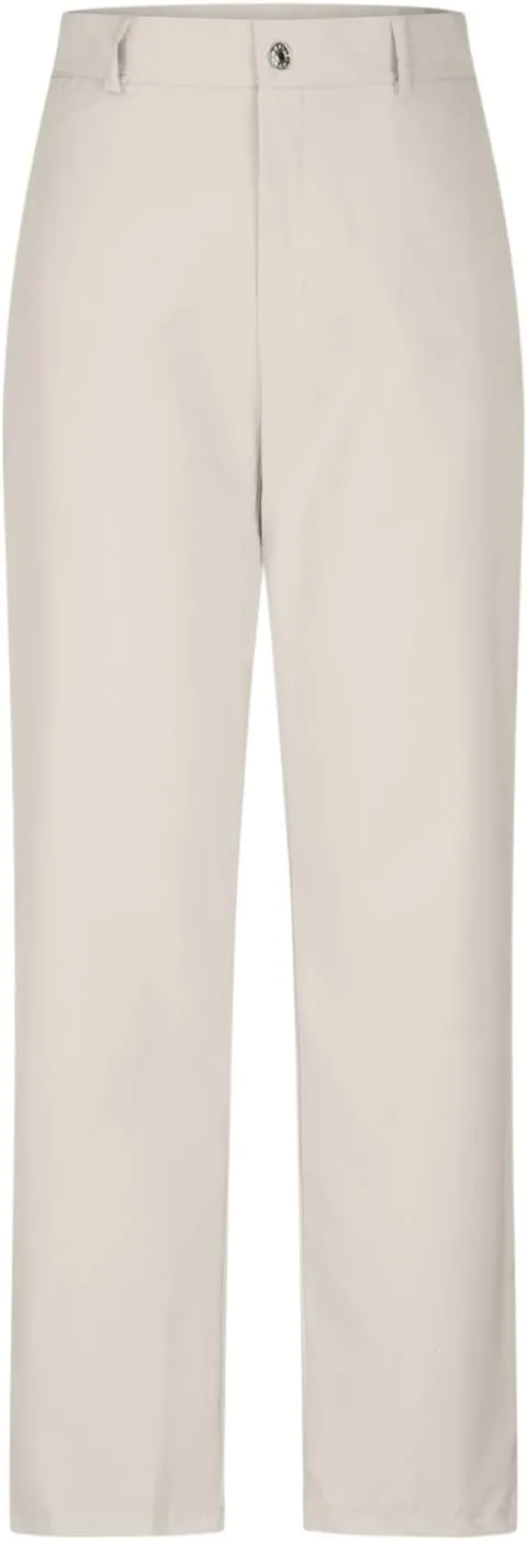 Straight Leg Dress Pants Women's High Waist Business Casual Trousers Slim Fit Dressy Full Length Work Pant with Pocket
