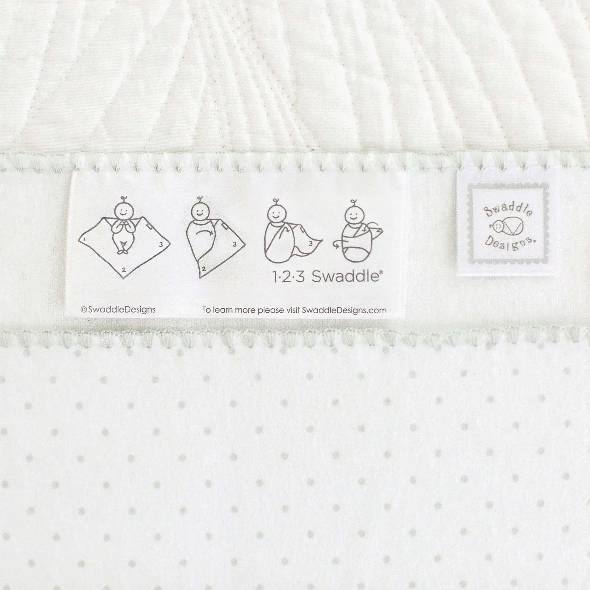 SwaddleDuo - Classic Chevron, SeaCrystal