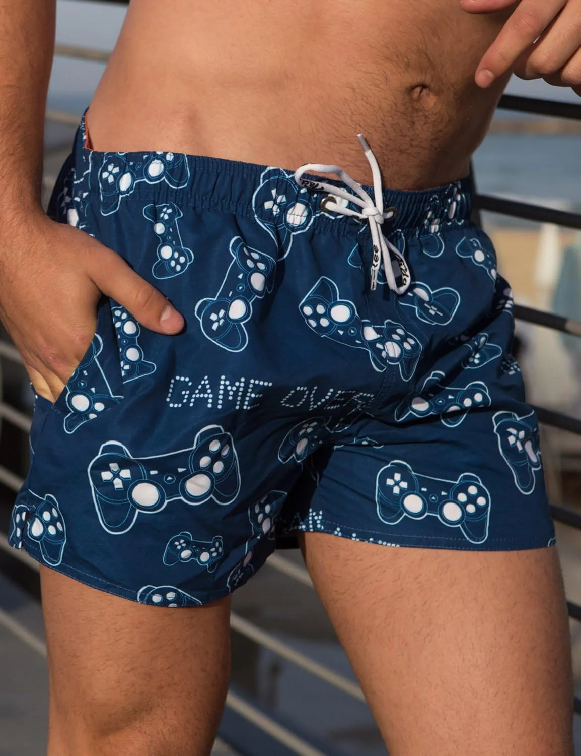 Taddlee Men Swimwear Swimsuits Swim Surf Board Trunks Shorts Quick Drying Bottom