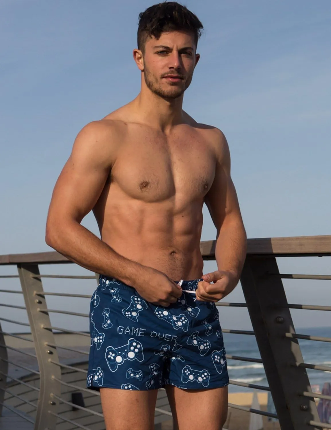 Taddlee Men Swimwear Swimsuits Swim Surf Board Trunks Shorts Quick Drying Bottom