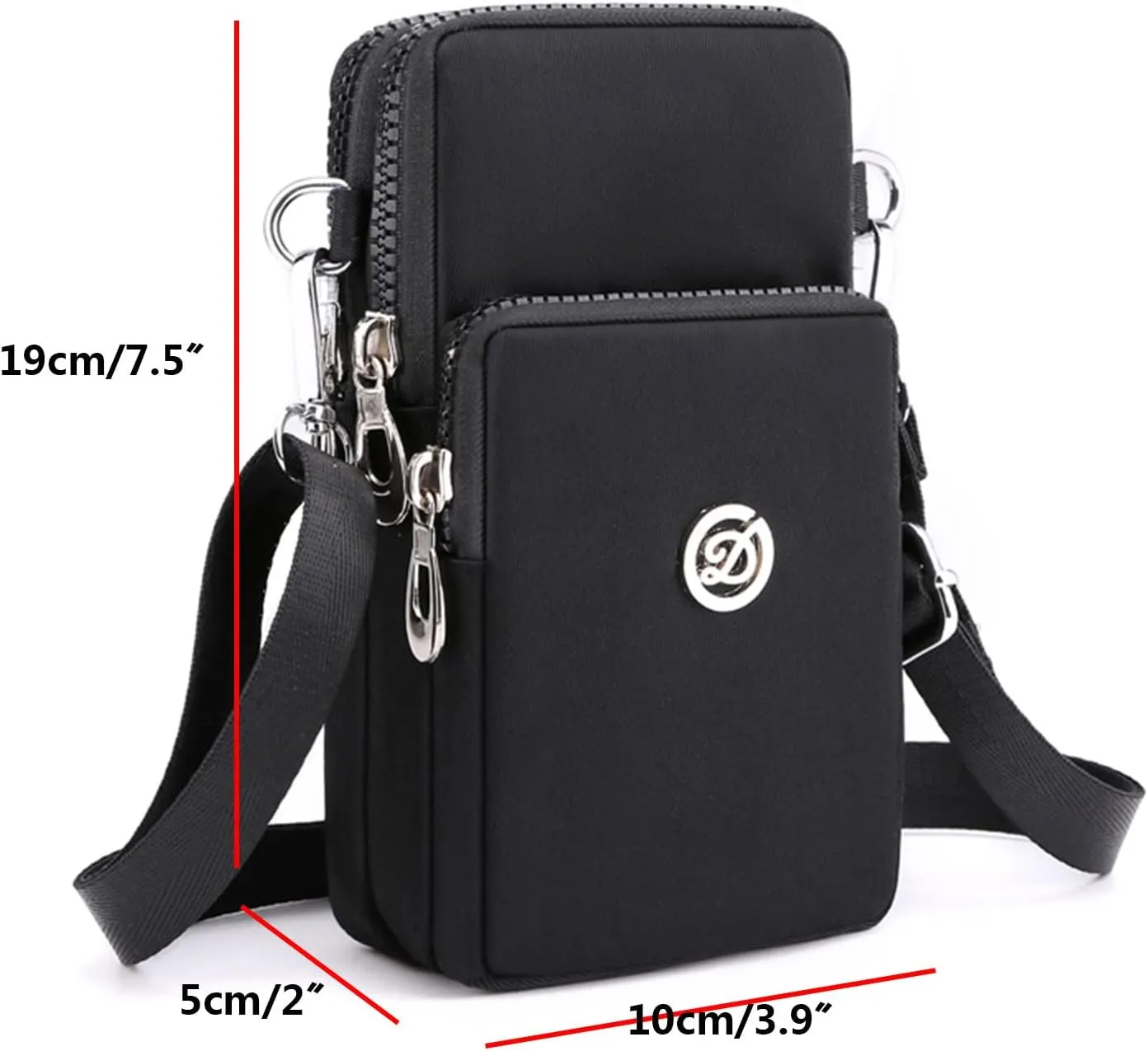 Tote Bag For Women Shoulder With Credit Cell Phone Messenger Wallet Handbag Slots Mini Purse Small Crossbody Card Bags M