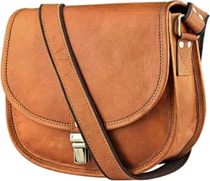 URBAN LEATHER 10 inch   10 inch Crossbody Bag for Girls and Women, Genuine Leather Bags