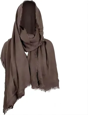 Women Cowl Hood Scarf Rogue Hood Medieval Cloak Renaissance Costume Hooded Cape Hat Cyberpunk Accessories