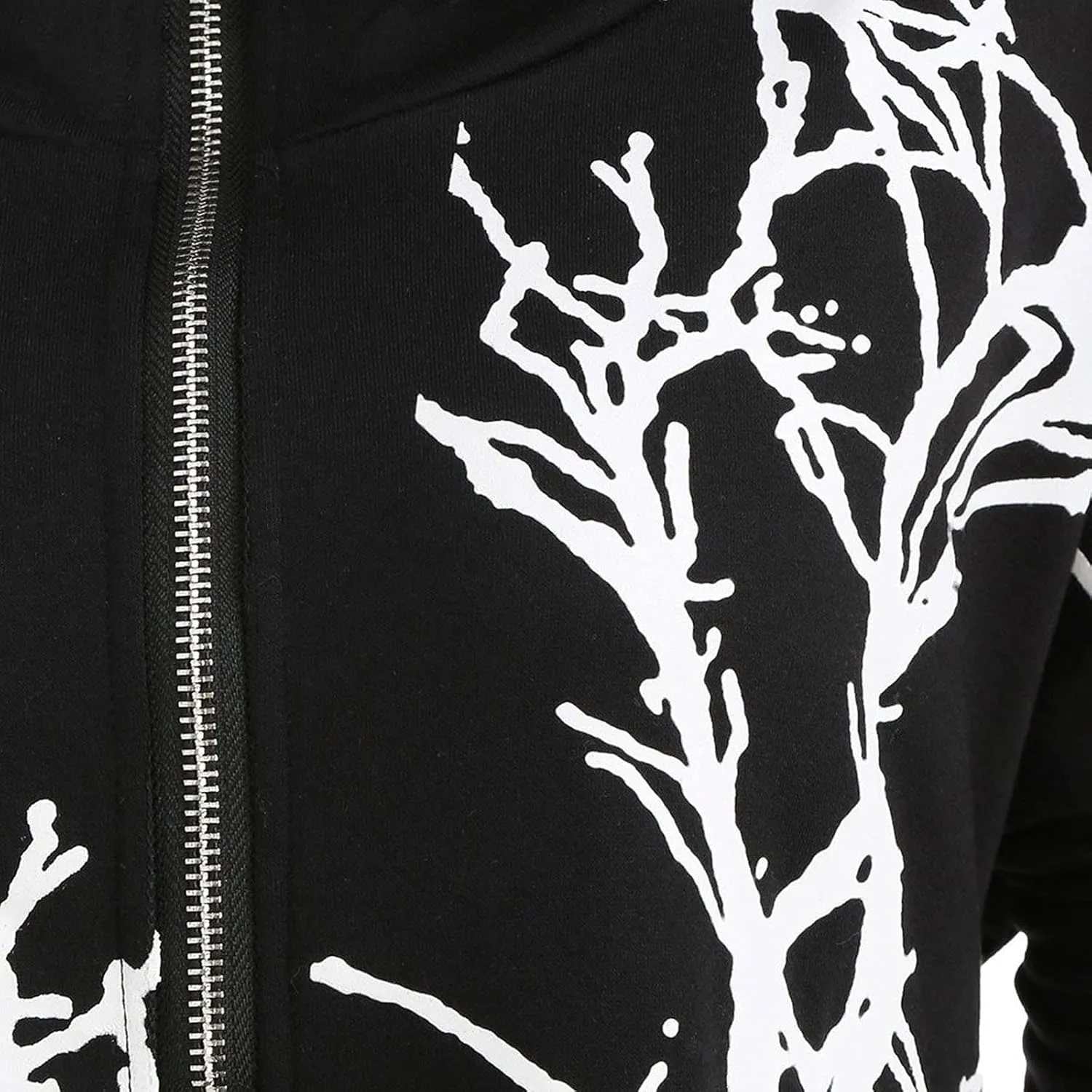 Womens Hoodies Cloak Halloween Vintage Printed Punk Style Long Sleeve Plus Size Hooded Blouse Midi Shirts Dress