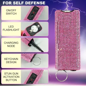 Wristlet Keychain Set with RFID Wallet Card Holder and Bottle Opener, Car Keychain Accessories for Women