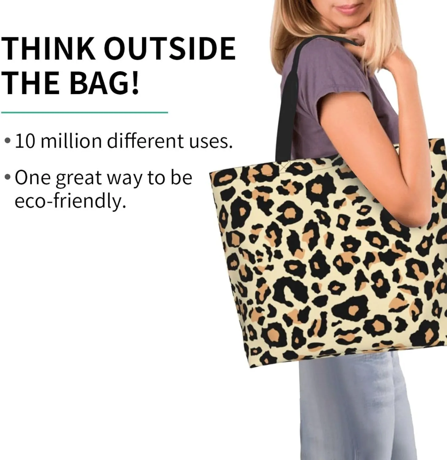 Yellow and Black Tartan Pattern Women's Tote Bag Large Capacity Single Shoulder Bags Handbag for Shopping Work