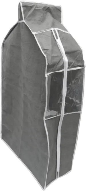 Your Clothing This Water- Hanging Garment Bag Home Cover Fits in Room Grey